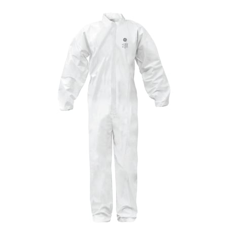 Ge Microporous Protective Coverall with Collar, S GW902S